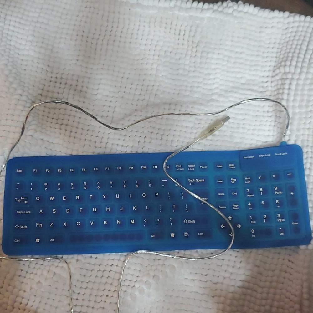 Flexible/Waterproof USB Keyboard